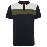 (image for) Liverpool FC Colour Block Polo Mens Navy X Large