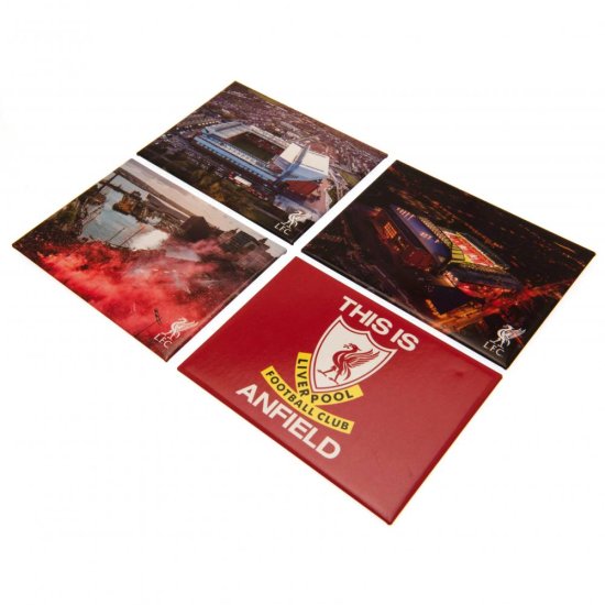 (image for) Liverpool FC 4pk Fridge Magnet Set