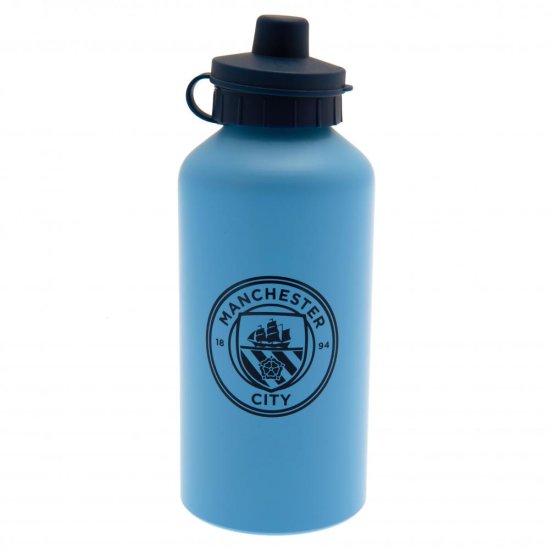 (image for) Manchester City FC Aluminium Drinks Bottle MT - Click Image to Close
