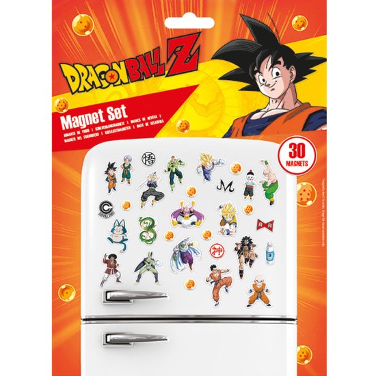 (image for) Dragon Ball Z Fridge Magnet Set - Click Image to Close