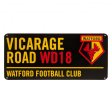 Watford FC Colour Street Sign