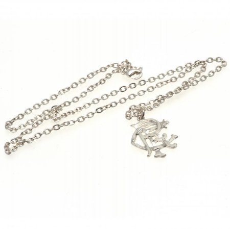 (image for) Rangers FC Silver Plated Pendant & Chain XL