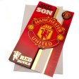 Manchester United FC Son Birthday Card