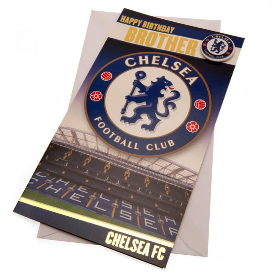 (image for) Chelsea FC Brother Birthday Card