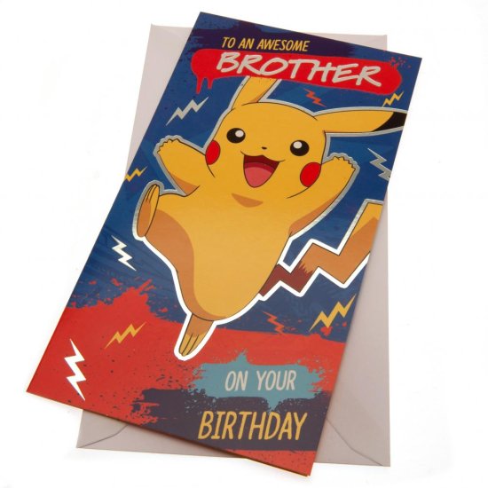 (image for) Pokemon Birthday Card Brother