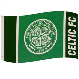 Celtic FC Wordmark Flag