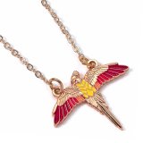 (image for) Harry Potter Rose Gold Plated Necklace Fawkes