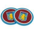 (image for) Aston Villa FC 2pk Coaster Set