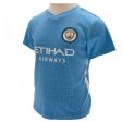 (image for) Manchester City FC Shirt & Short Set 9-12 Mths SQ