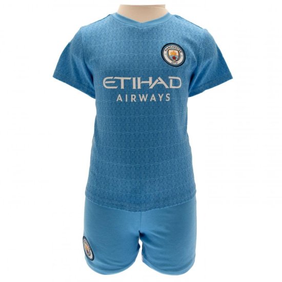 (image for) Manchester City FC Shirt & Short Set 3-6 Mths SQ