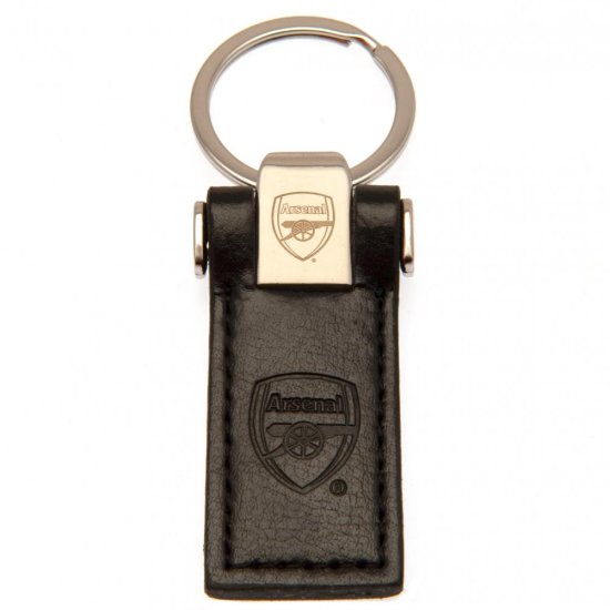 (image for) Arsenal FC Leather Key Fob - Click Image to Close