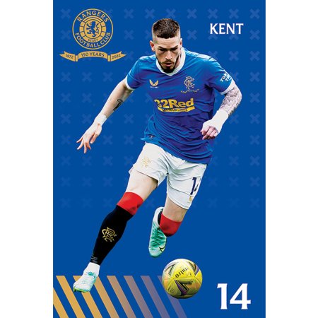 (image for) Rangers FC Poster Kent 8