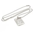 (image for) Liverpool FC Silver Plated Dog Tag & Chain