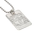 (image for) Liverpool FC Silver Plated Dog Tag & Chain