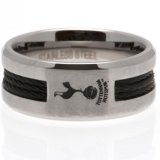 (image for) Tottenham Hotspur FC Black Inlay Ring Large