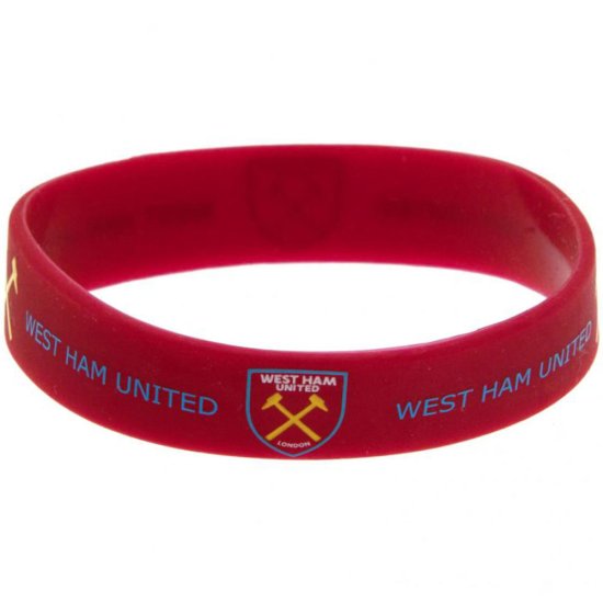 (image for) West Ham United FC Silicone Wristband