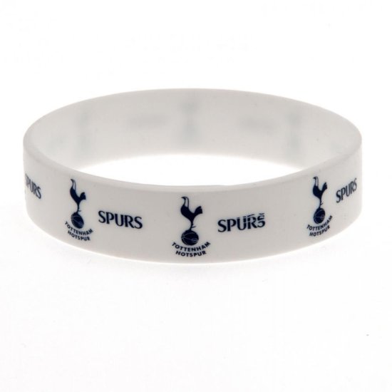 (image for) Tottenham Hotspur FC White Silicone Wristband