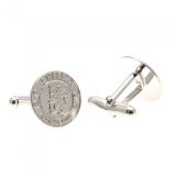 Chelsea FC Sterling Silver Crest Cufflinks