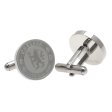 (image for) Chelsea FC Stainless Steel Formed Cufflinks