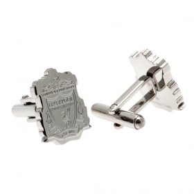Liverpool FC Stainless Steel Formed Crest Cufflinks