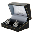 (image for) Newcastle United FC Stainless Steel Formed Cufflinks