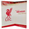 (image for) Liverpool FC No. 1 Dad Birthday Card