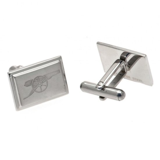 (image for) Arsenal FC Stainless Steel Cannon Cufflinks