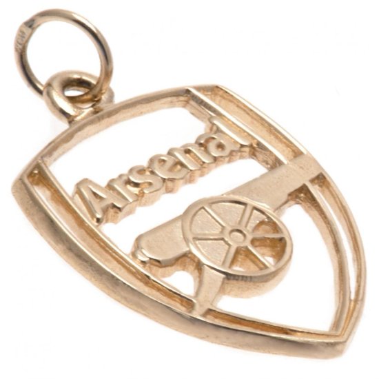 (image for) Arsenal FC 9ct Gold Pendant Crest