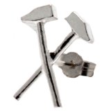 (image for) West Ham United FC Sterling Silver Stud Earring