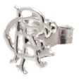 (image for) Rangers FC Scroll Crest Sterling Silver Stud Earring