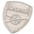 Arsenal FC Sterling Silver Stud Earring