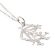 (image for) Rangers FC Sterling Silver Pendant & Chain Large
