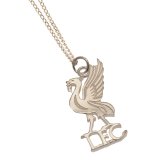 Liverpool FC Sterling Silver Pendant & Chain LB