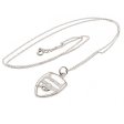 (image for) Arsenal FC Sterling Silver Pendant & Chain CR