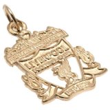 (image for) Liverpool FC 9ct Gold Pendant Crest Medium