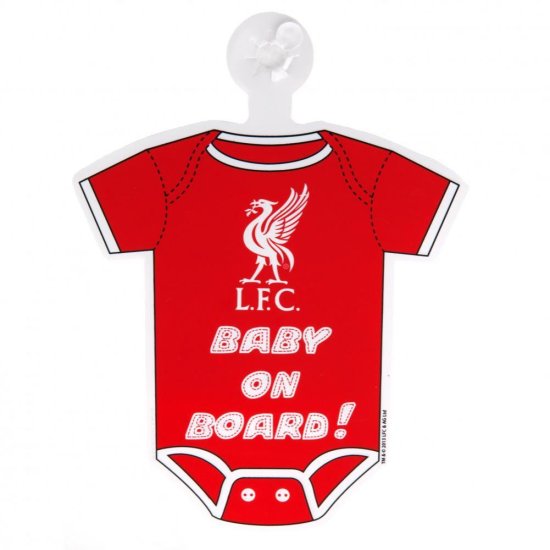 (image for) Liverpool FC Baby On Board Sign