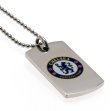 (image for) Chelsea FC Colour Crest Dog Tag & Chain