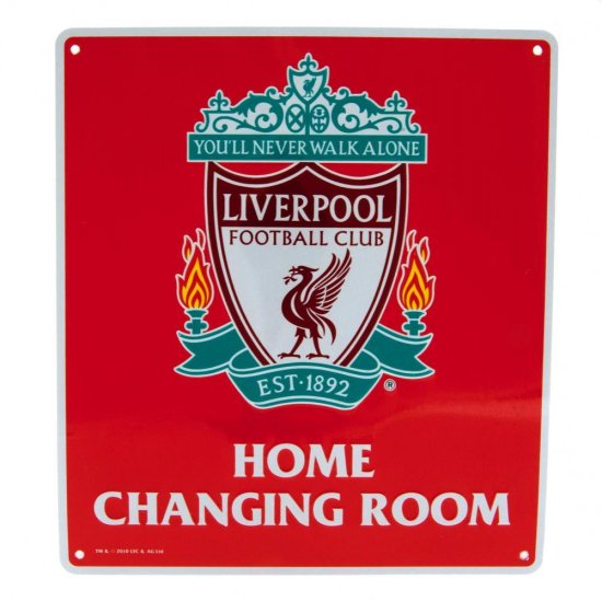 (image for) Liverpool FC Home Changing Room Sign