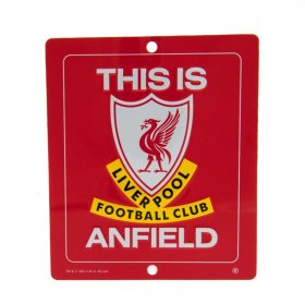 Liverpool FC This Is Anfield Window Sign