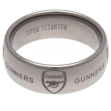 (image for) Arsenal FC Super Titanium Ring Large