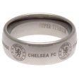 (image for) Chelsea FC Super Titanium Ring Small