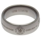 (image for) Chelsea FC Super Titanium Ring Small