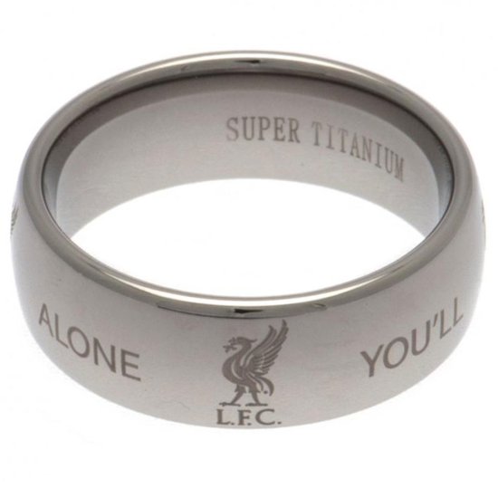 (image for) Liverpool FC Super Titanium Ring Small - Click Image to Close