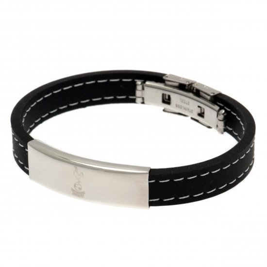 (image for) Tottenham Hotspur FC Stitched Silicone Bracelet