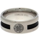 (image for) Celtic FC Black Inlay Ring Medium