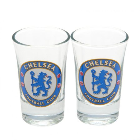 (image for) Chelsea FC 2pk Shot Glass Set