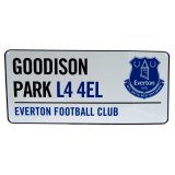 (image for) Everton FC White Street Sign