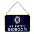 (image for) Chelsea FC Bedroom Sign No1 Fan