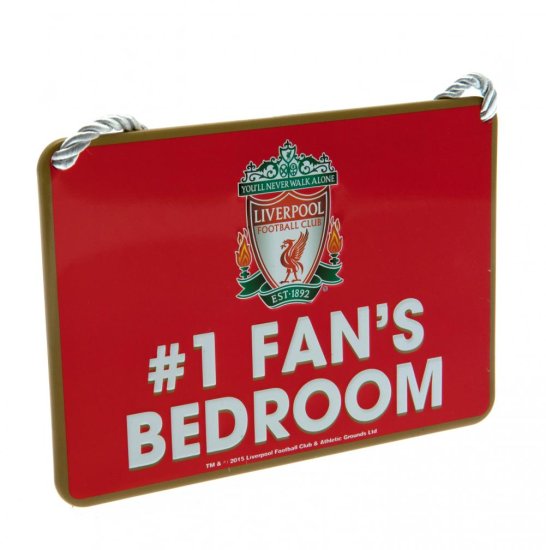 (image for) Liverpool FC Bedroom Sign No1 Fan - Click Image to Close