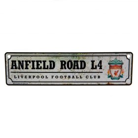 Liverpool FC Retro Window Sign